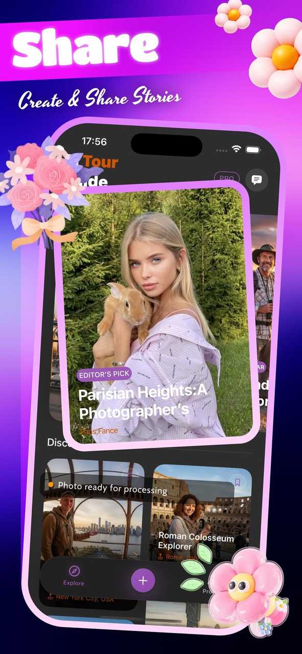 Create & Share Stories
